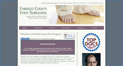 Desktop Screenshot of fcfootsurgeons.com